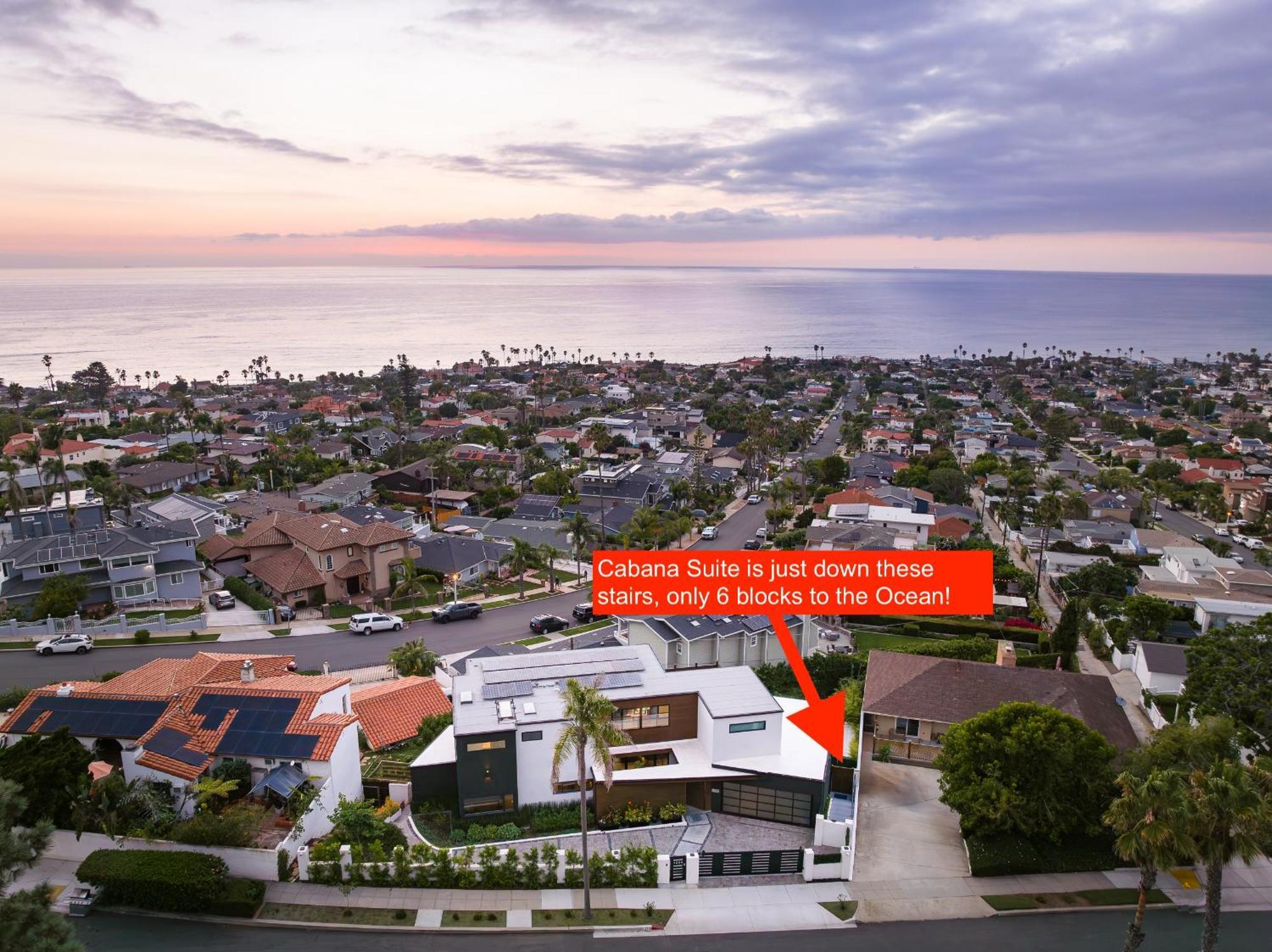 Contemporary Ocean Sunset Views With Firepit Pt Loma Close To Plnu San Diego Extérieur photo
